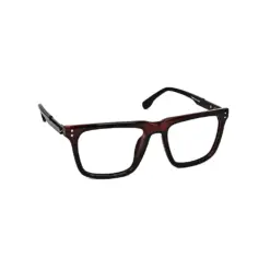 Brown Unisex Classic Eyeglasses