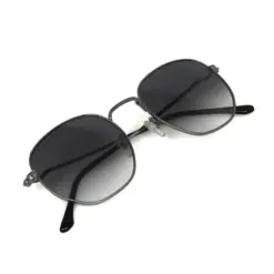 Gun Black Dual Tone Turban Fit Sunglasses -GG003 11 Buy Gun Black Dual Tone Turban Fit Sunglasses Online