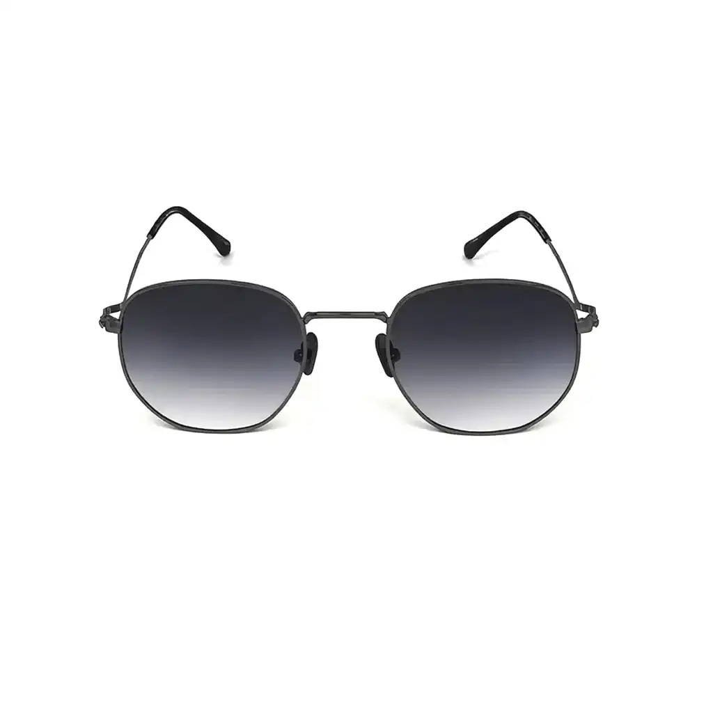 Gun Black Dual Tone Turban Fit Sunglasses -GG003 2 Buy Gun Black Dual Tone Turban Fit Sunglasses Online