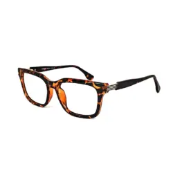 Leopard Rectangular Classic Eyeglasses