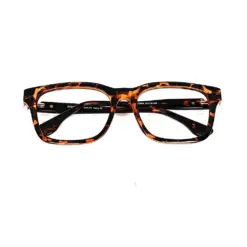 Leopard Rectangular Classic Eyeglasses