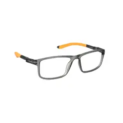 Buy Matte Grey Sporty Eyeglasses Online
