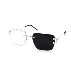 Silver Day Night Turban Fit Eyeglasses