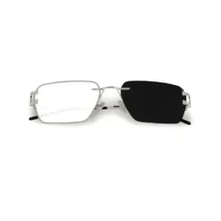 Silver Day Night Turban Fit Eyeglasses