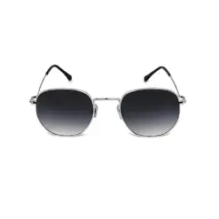 Best Eyewear Store Online for Eyeglasses & Sunglasses | Chashmah "चश्मा" 38 Silver Dual Tone Black Turban Fit Sunglasses