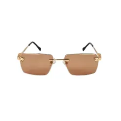 Best Eyewear Store Online for Eyeglasses & Sunglasses | Chashmah "चश्मा" 91 Golden Brown Turban Fit Sunglasses