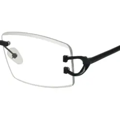 Buy Black Rimless Photochoromic Eyeglasses Online
