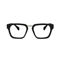 Black Square Modern Eyeglasses