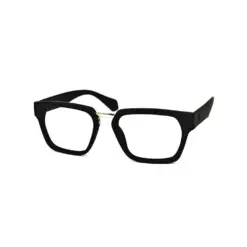 Black Square Modern Eyeglasses