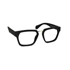 Black Square Modern Eyeglasses