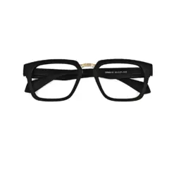 Black Square Modern Eyeglasses