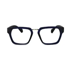 Blue Square Modern Eyeglasses