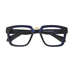 Blue Square Modern Eyeglasses