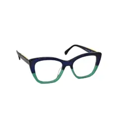Blue Fashion Eyeglasses For Women
