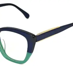 Blue Fashion Eyeglasses For Women