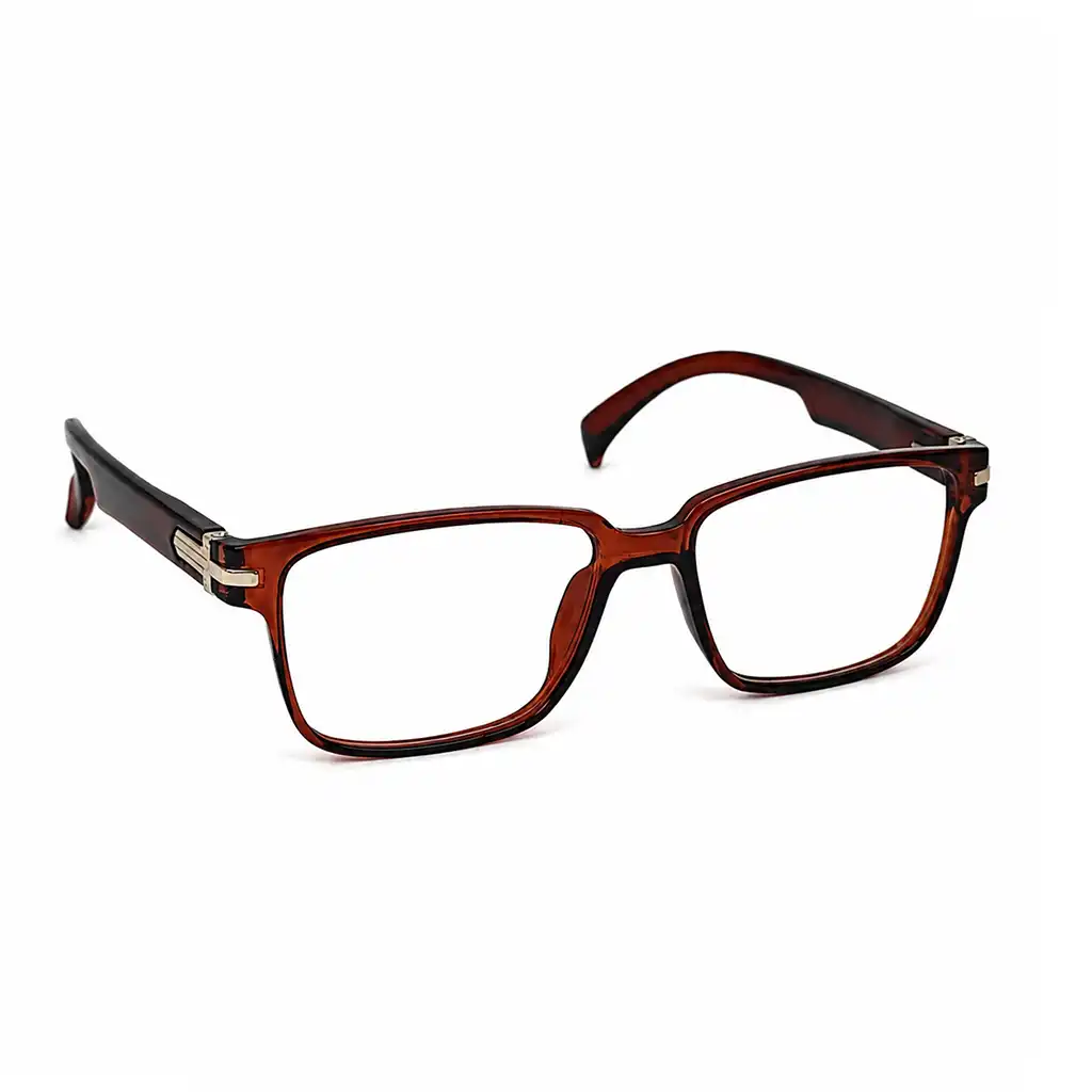 Brown Classic Flexible Eyeglasses - 30002 5 Buy Brown Classic Flexible Eyeglasses Online