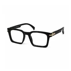 Classic Black Flexible Eyeglasses