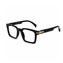 Classic Black Flexible Eyeglasses - 30007 7 Classic Black Flexible Eyeglasses