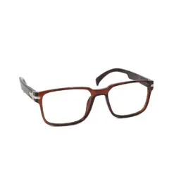 Classic Brown Flexible Eyeglasses