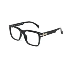 Classic Black Flexible Eyeglasses