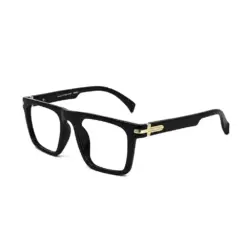 Classic Black Flexible Eyeglasses - 30001 9 Classic Black Flexible Eyeglasses