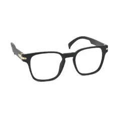 Classic Black Flexible Eyeglasses - 30003 7 Classic Black Flexible Eyeglasses