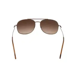 Copper Brown Gradient Turban Fit Sunglasses - 373 11 Copper Brown Gradient Turban Fit Sunglasses