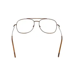 Copper Brown Modern Aviator Turban Fit Eyeglasses - 373 11 Copper Brown Modern Aviator Turban Fit Eyeglasses