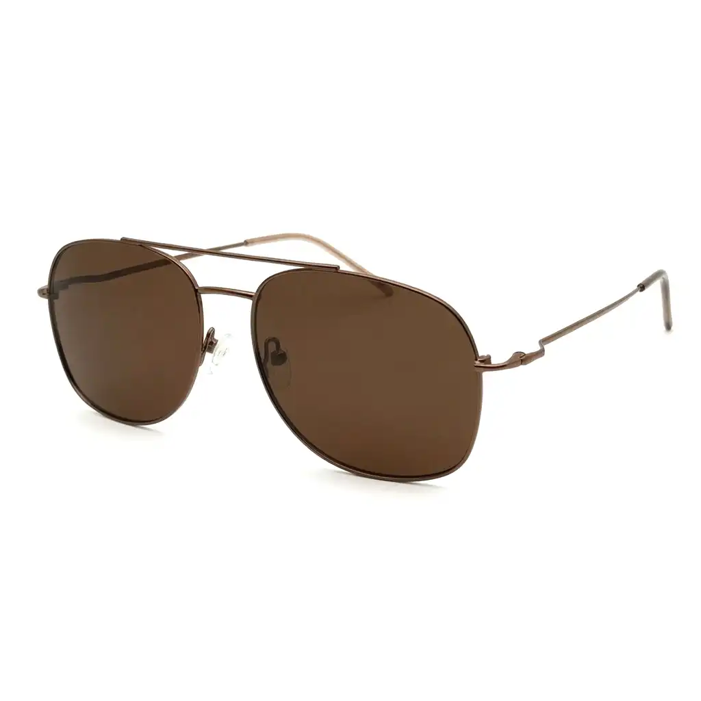 Copper Brown Polarized Turban Fit Sunglasses - 373 1 Copper Brown Polarized Turban Fit Sunglasses