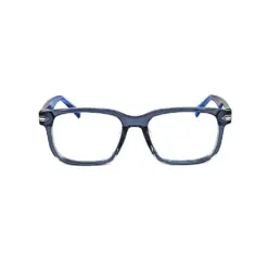 Glass Blue Compact Eyeglasses