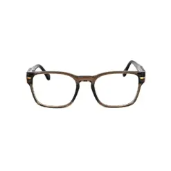 Glass Brown Compact Eyeglasses