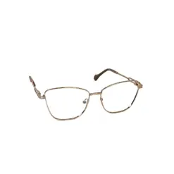 Golden Eyeglasses For Women - 3578 - Image 4