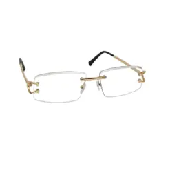 Golden Rimless Photochoromic Eyeglasses - 2586 10 Golden Rimless Photochoromic Eyeglasses