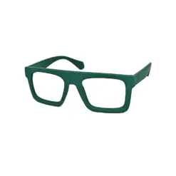 Green Trending Modern Eyeglasses