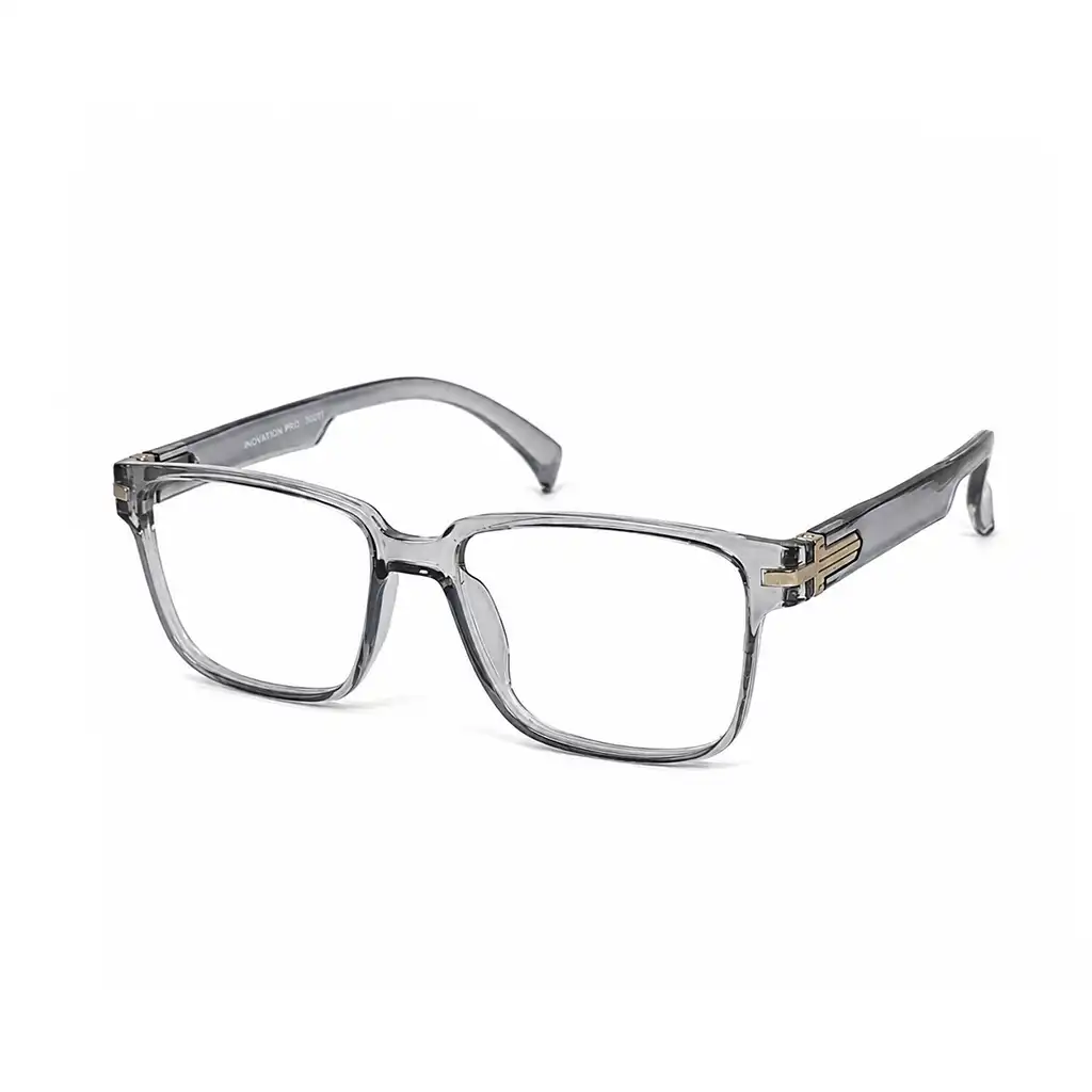 Grey Classic Flexible Eyeglasses - 30002 2 Buy Grey Classic Flexible Eyeglasses Online