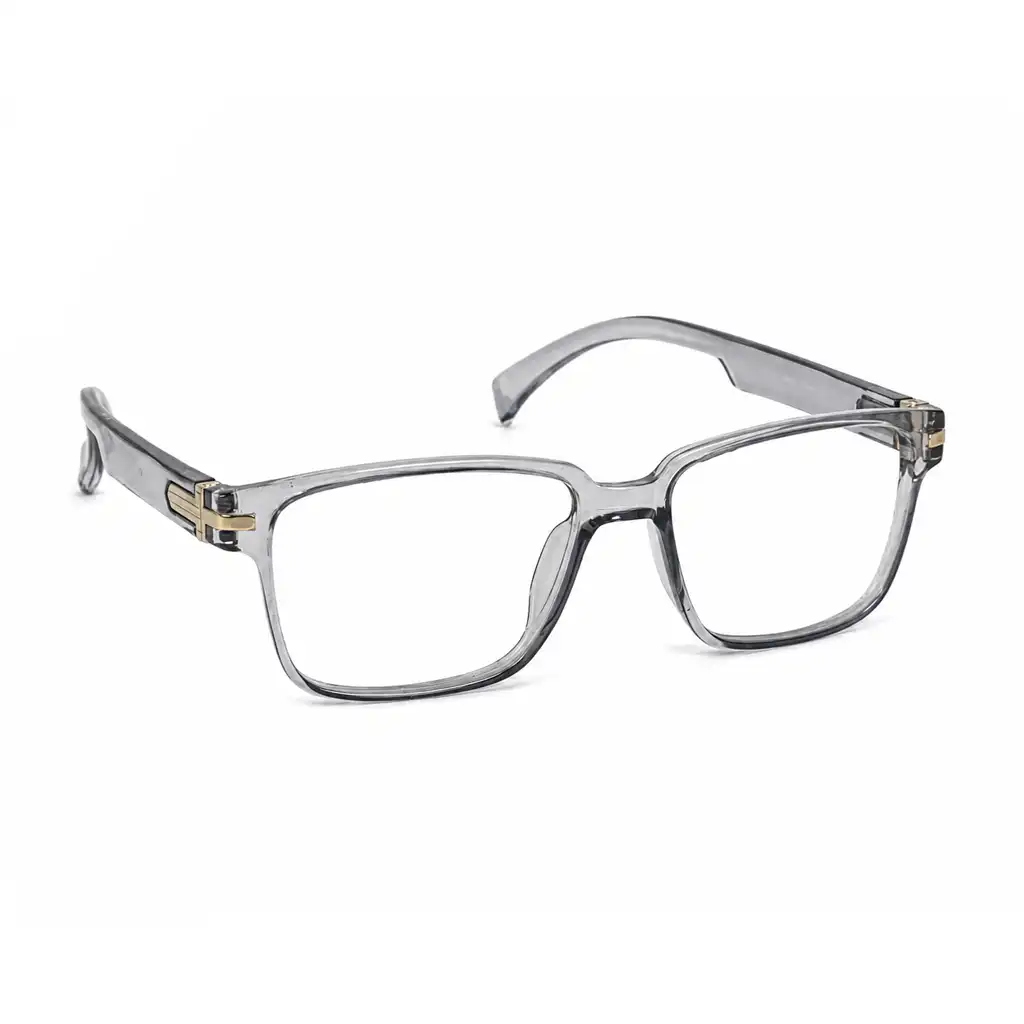 Grey Classic Flexible Eyeglasses - 30002 3 Buy Grey Classic Flexible Eyeglasses Online
