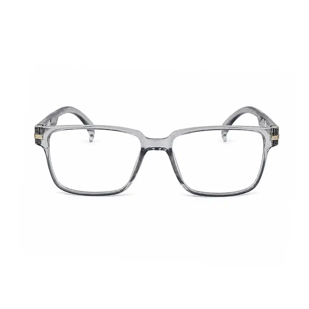 Grey Classic Flexible Eyeglasses - 30002 4 Buy Grey Classic Flexible Eyeglasses Online