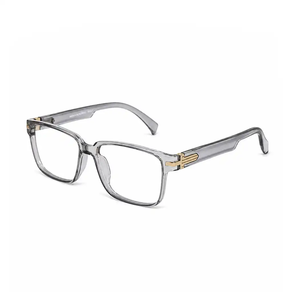 Grey Classic Flexible Eyeglasses - 30002 1 Buy Grey Classic Flexible Eyeglasses Online