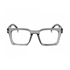 Grey Classic Flexible Eyeglasses