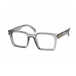 Grey Classic Flexible Eyeglasses