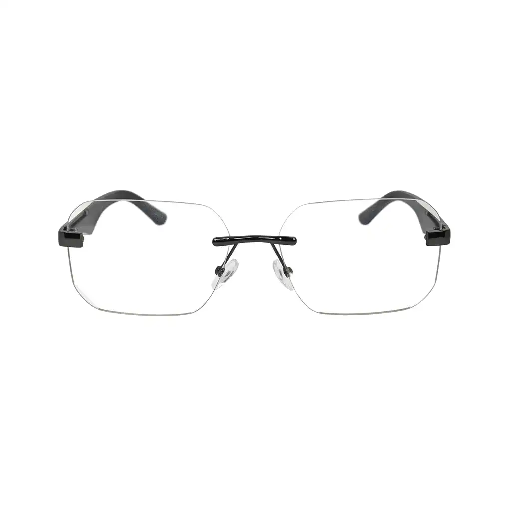 Gunblack Rimless Photochoromic Eyeglasses - 5022 2 Buy Gunblack Rimless Photochoromic Eyeglasses Online