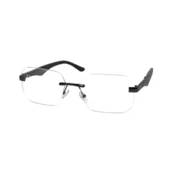 Gunblack Rimless Photochoromic Eyeglasses - 5022 8 Buy Gunblack Rimless Photochoromic Eyeglasses Online