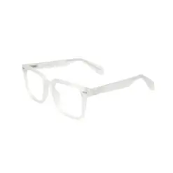 Matte White Classic Eyeglasses - 7123 7 Matte White Classic Eyeglasses