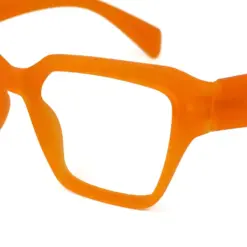 Orange Modern Class Eyeglasses 8812 3