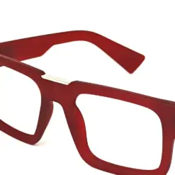 Red Bold Fancy Eyeglasses
