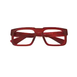 Red Bold Fancy Eyeglasses