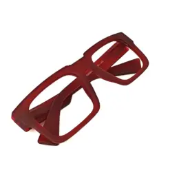 Red Bold Fancy Eyeglasses