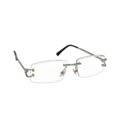 Buy Silver Rimless Photochoromic Eyeglasses Online