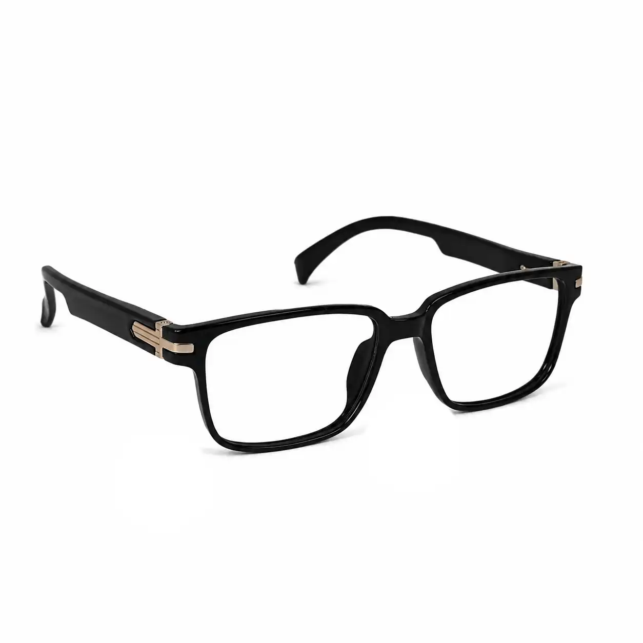 Black Classic Flexible Eyeglasses - 30002 5 Black Classic Flexible Eyeglasses