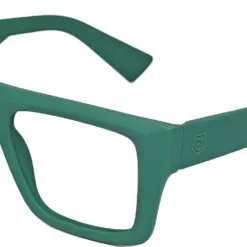 Green Genz Modern Eyeglasses